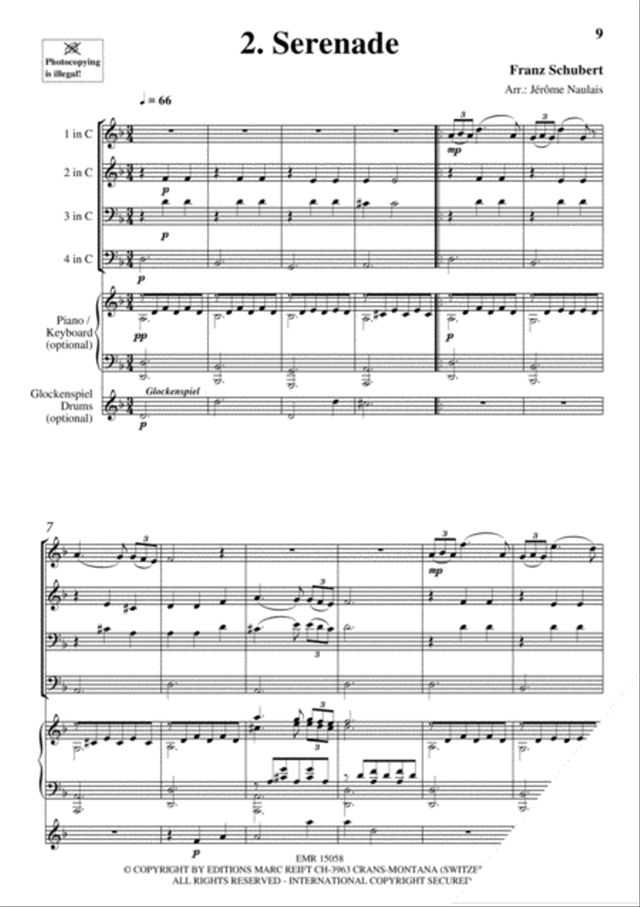 Brass Quartets Vol. 1 Brass Quartets Vol. 1 Brass Ensemble scores gallery preview page 4
