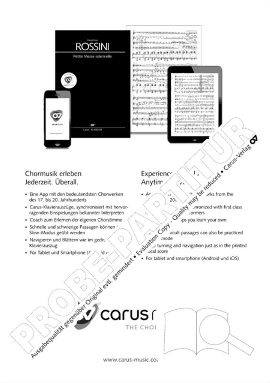 Petite Messe solennelle Petite Messe solennelle 4-Part scores gallery preview page 132