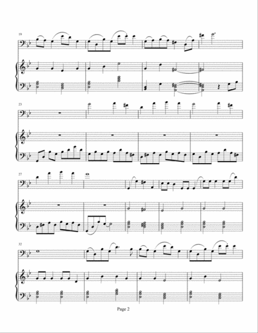 Winter Morning Piano scores gallery preview page 2