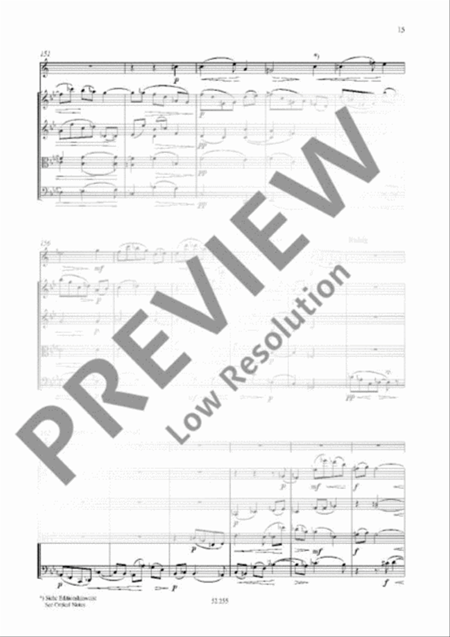 Quintet Clarinet scores gallery preview page 14