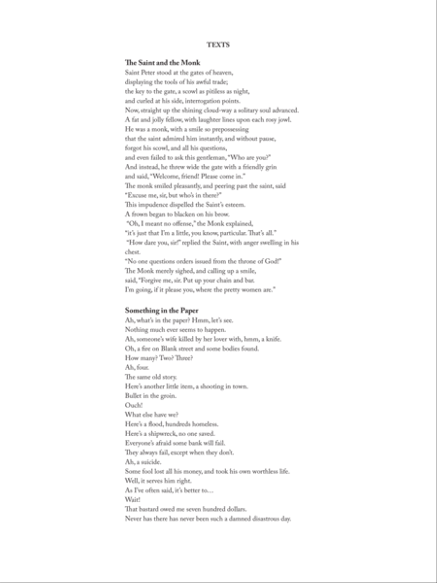 Three Impudent Arias Three Impudent Arias Medium Voice scores gallery preview page 2