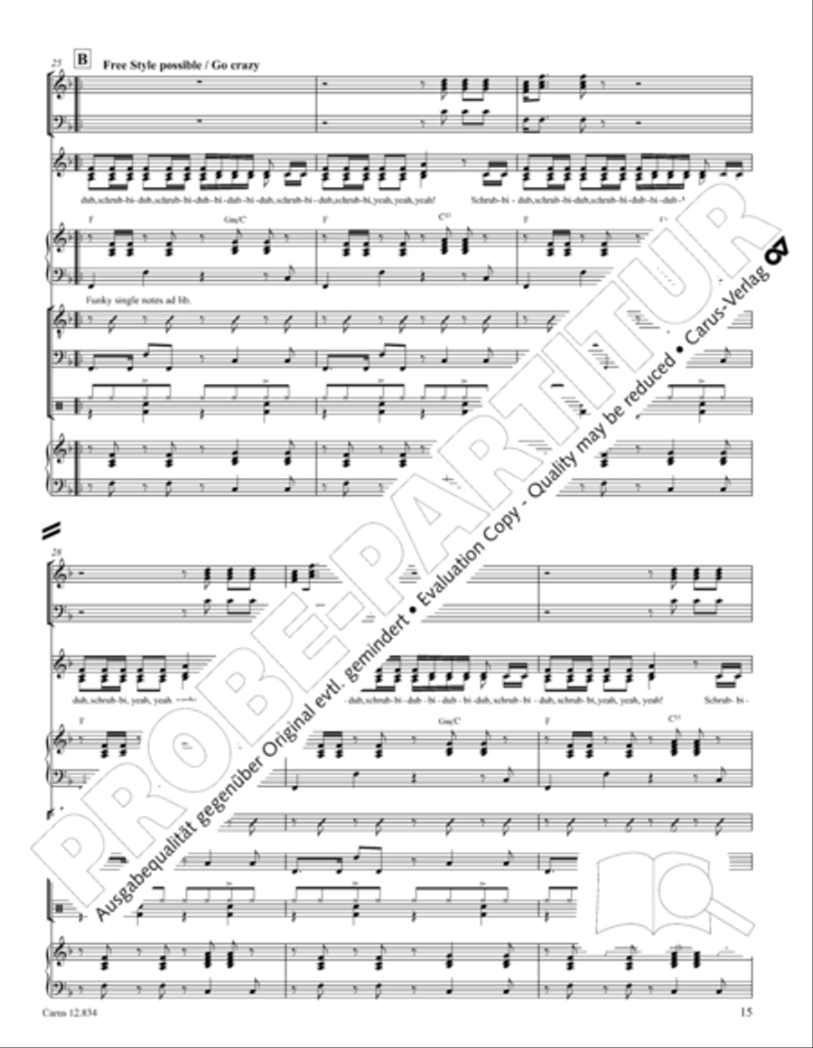 Schockorange Choir scores gallery preview page 16