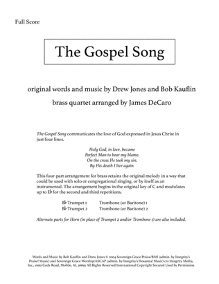 Book cover for The Gospel Song