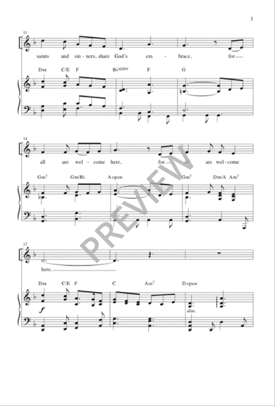 Pilgrims and Companions 4-Part scores gallery preview page 4