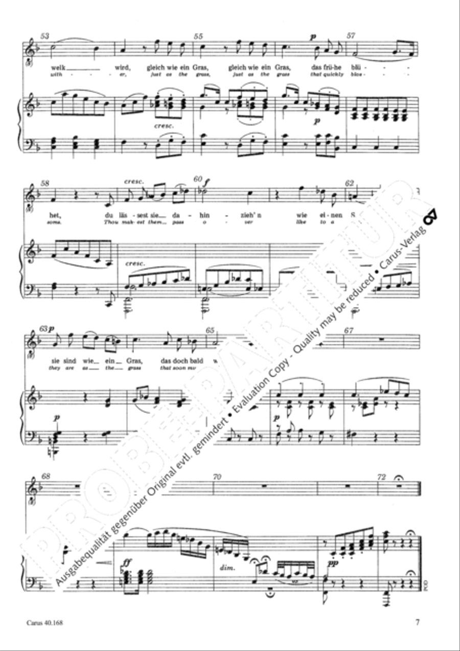 Zwei geistliche Lieder Score scores gallery preview page 8