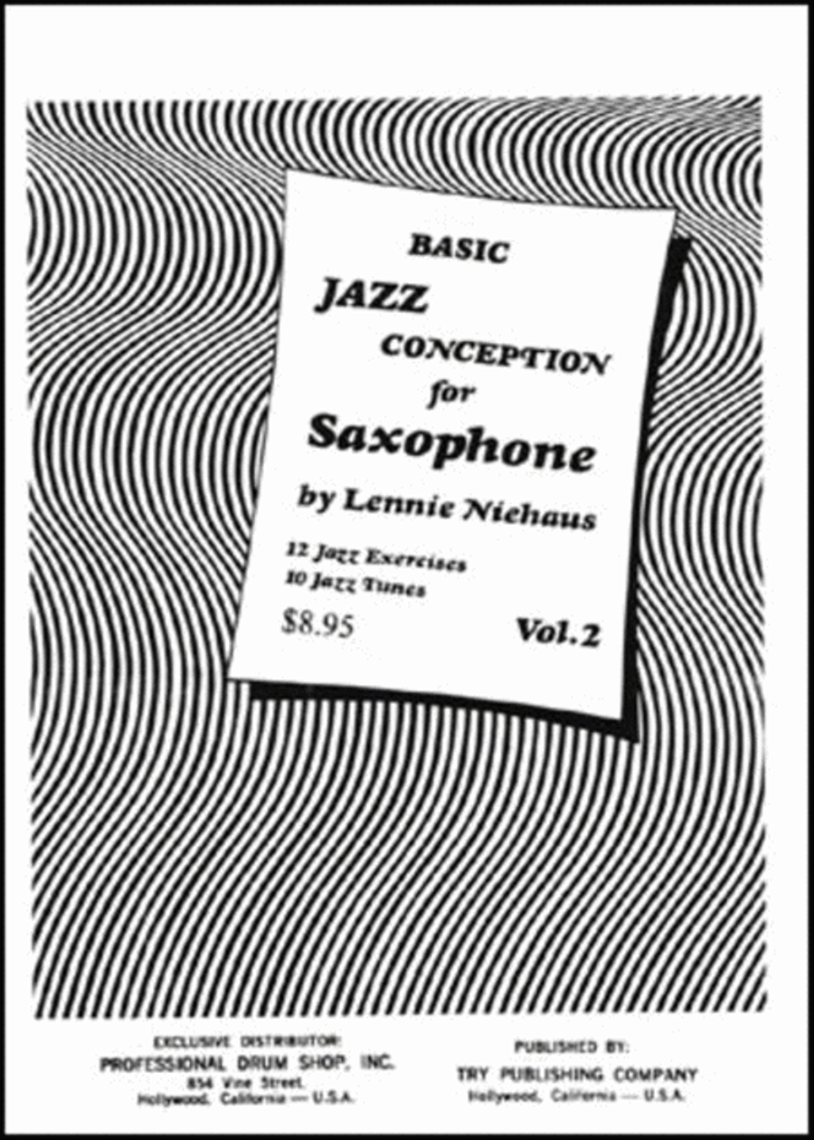Jazz Conception Basic Book 2 Book/CD Saxophone scores gallery preview page 1