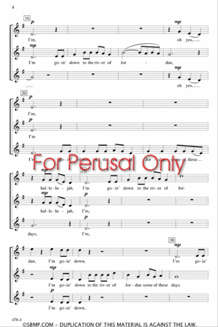 Some of These Days - SSA Octavo SSA scores gallery preview page 3