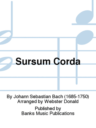 Book cover for Sursum Corda