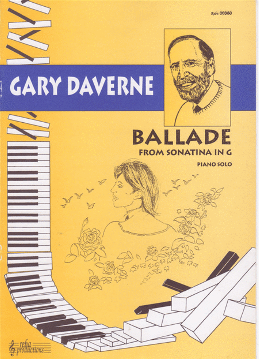 Ballade Uit Sonatine G P. Piano Solo scores gallery preview page 1