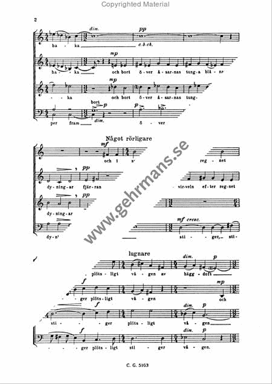 Sakta som en laga 4-Part scores gallery preview page 3