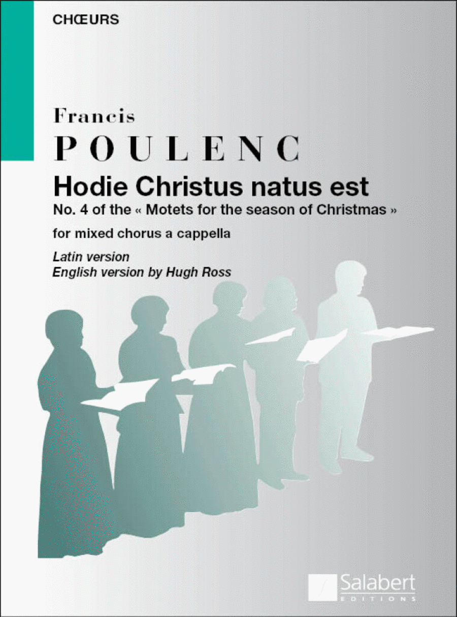 Book cover for Hodie Christus Natus Est