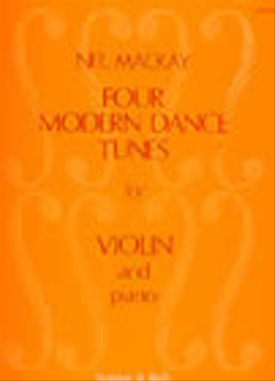 Four Modern Dance Tunes: Violin part and Piano part Violin Solo scores gallery preview page 1