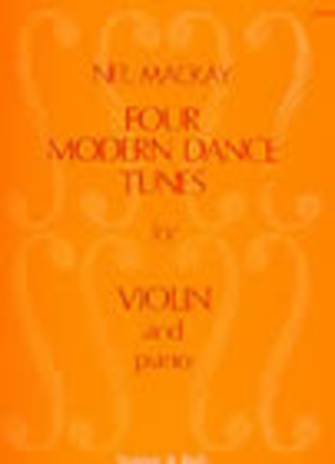 Book cover for Four Modern Dance Tunes: Violin part and Piano part