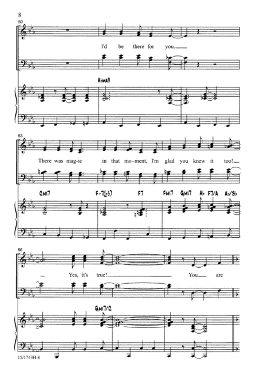 One in a Million One in a Million 4-Part scores gallery preview page 9