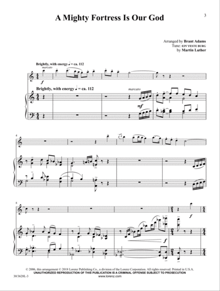 Flute Solos for Worship, Vol. 3 Flute Solo scores gallery preview page 3