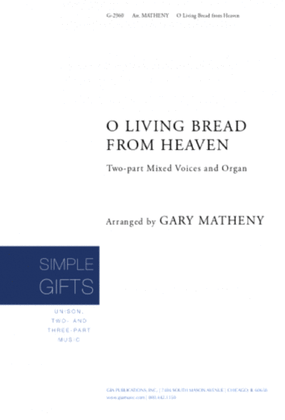 Book cover for O Living Bread from Heaven