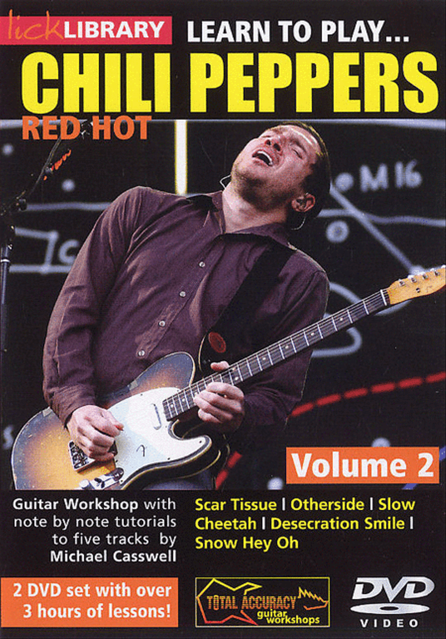 Learn To Play Red Hot Chili Peppers Guitar scores gallery preview page 1
