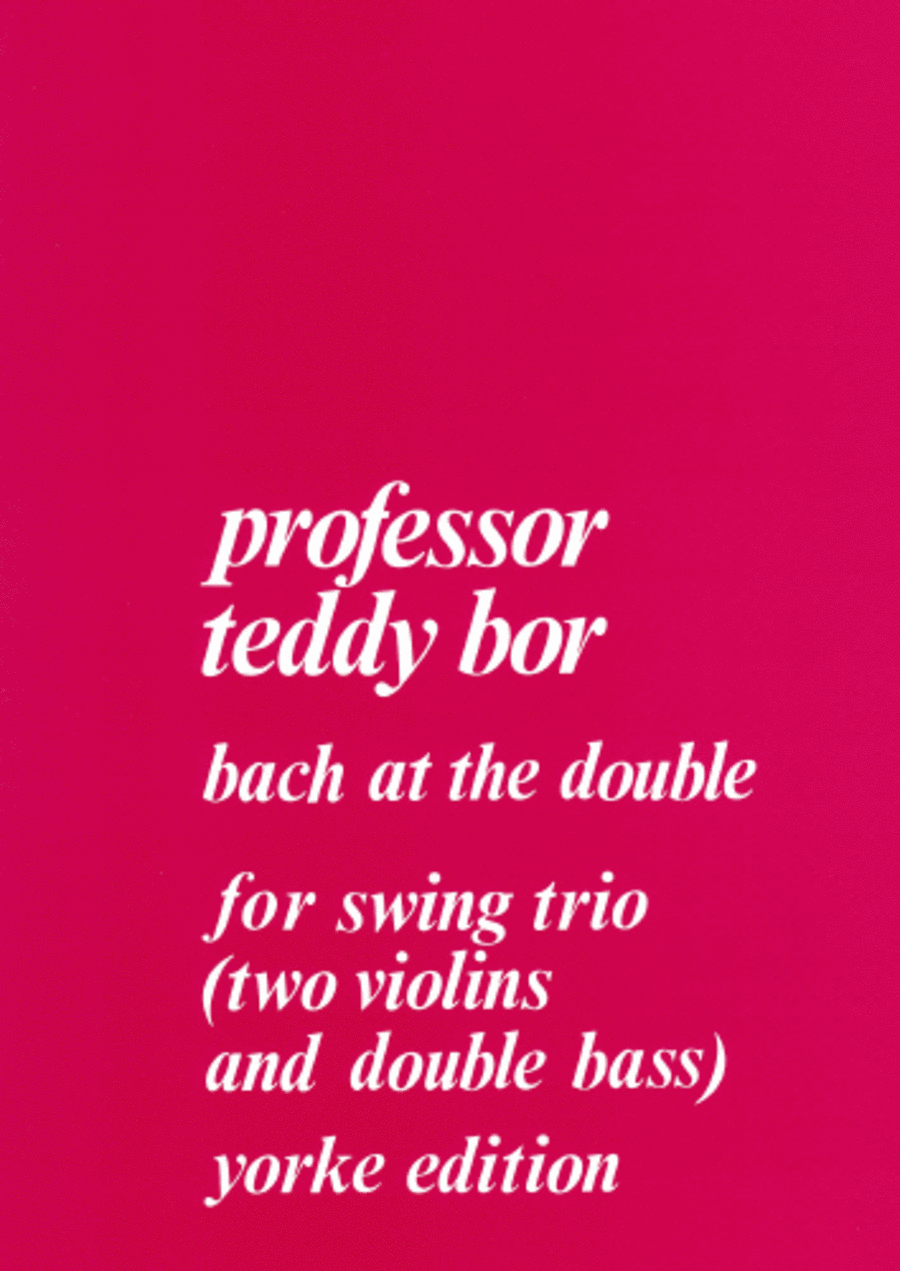 Bach at the Double Double Bass scores gallery preview page 1