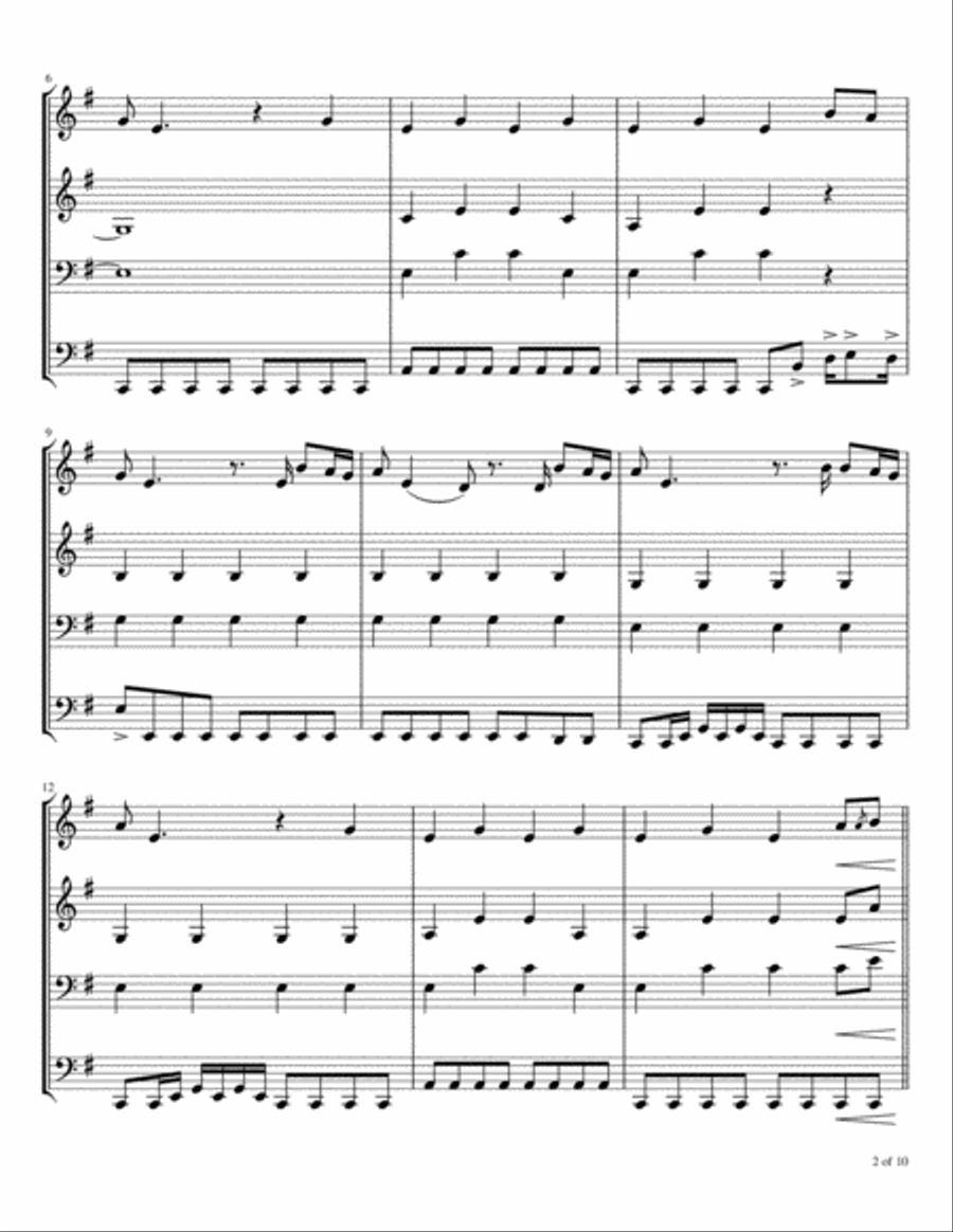 Still Rolling Stones Brass Ensemble scores gallery preview page 3