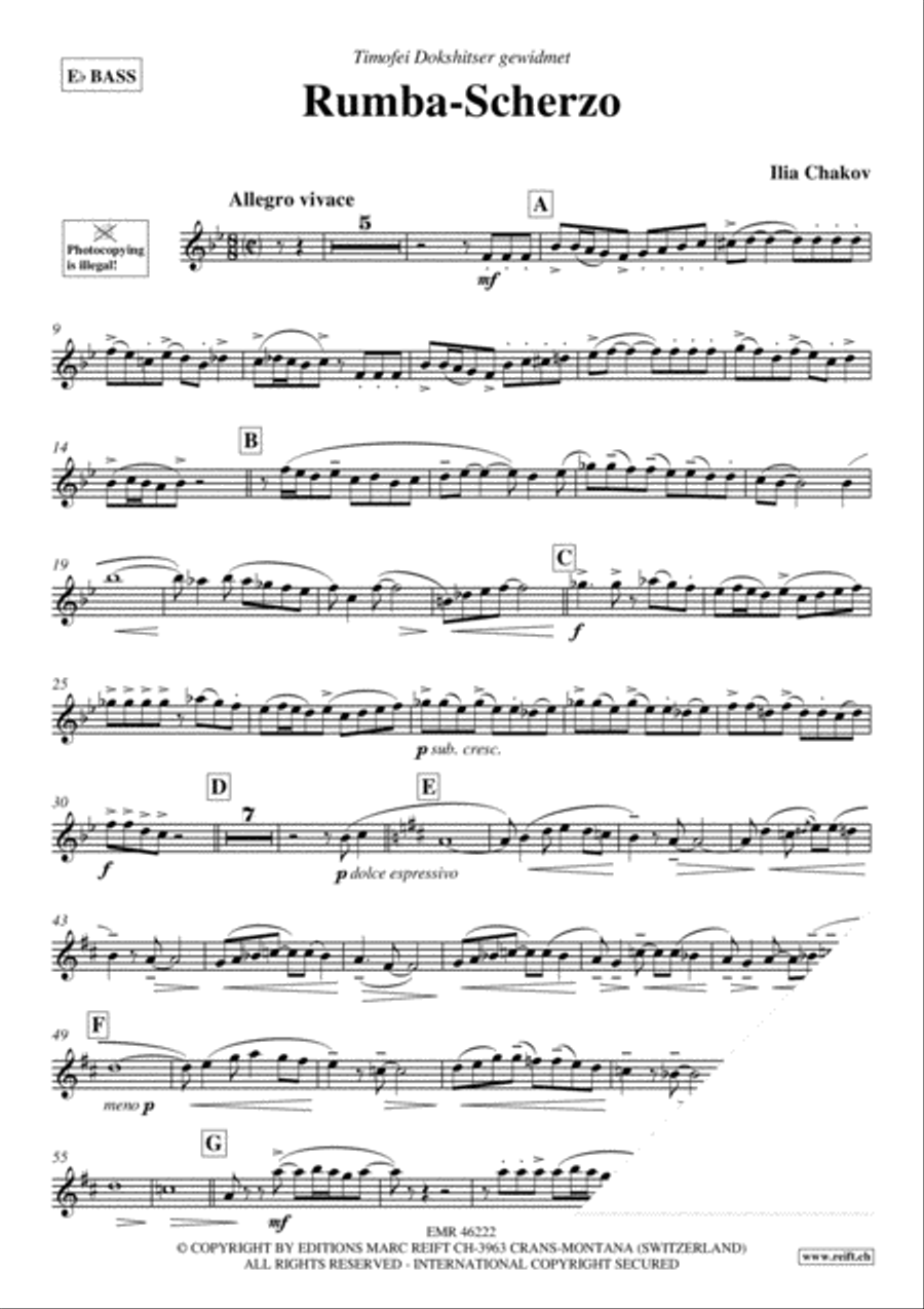 Rumba-Scherzo Rumba-Scherzo Voice Solo scores gallery preview page 3