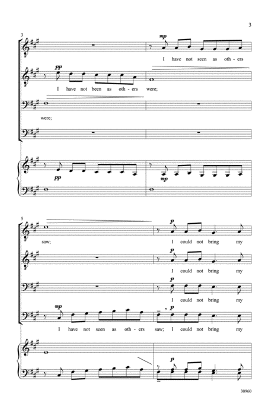 Demon in My View Men's Choir scores gallery preview page 14