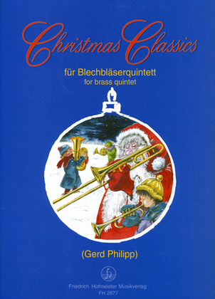 Book cover for Christmas-Classics fur Blechblaserquintett