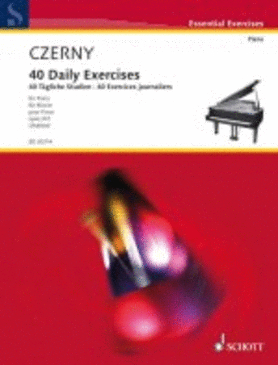 40 Daily Exercises Piano Method scores gallery preview page 1