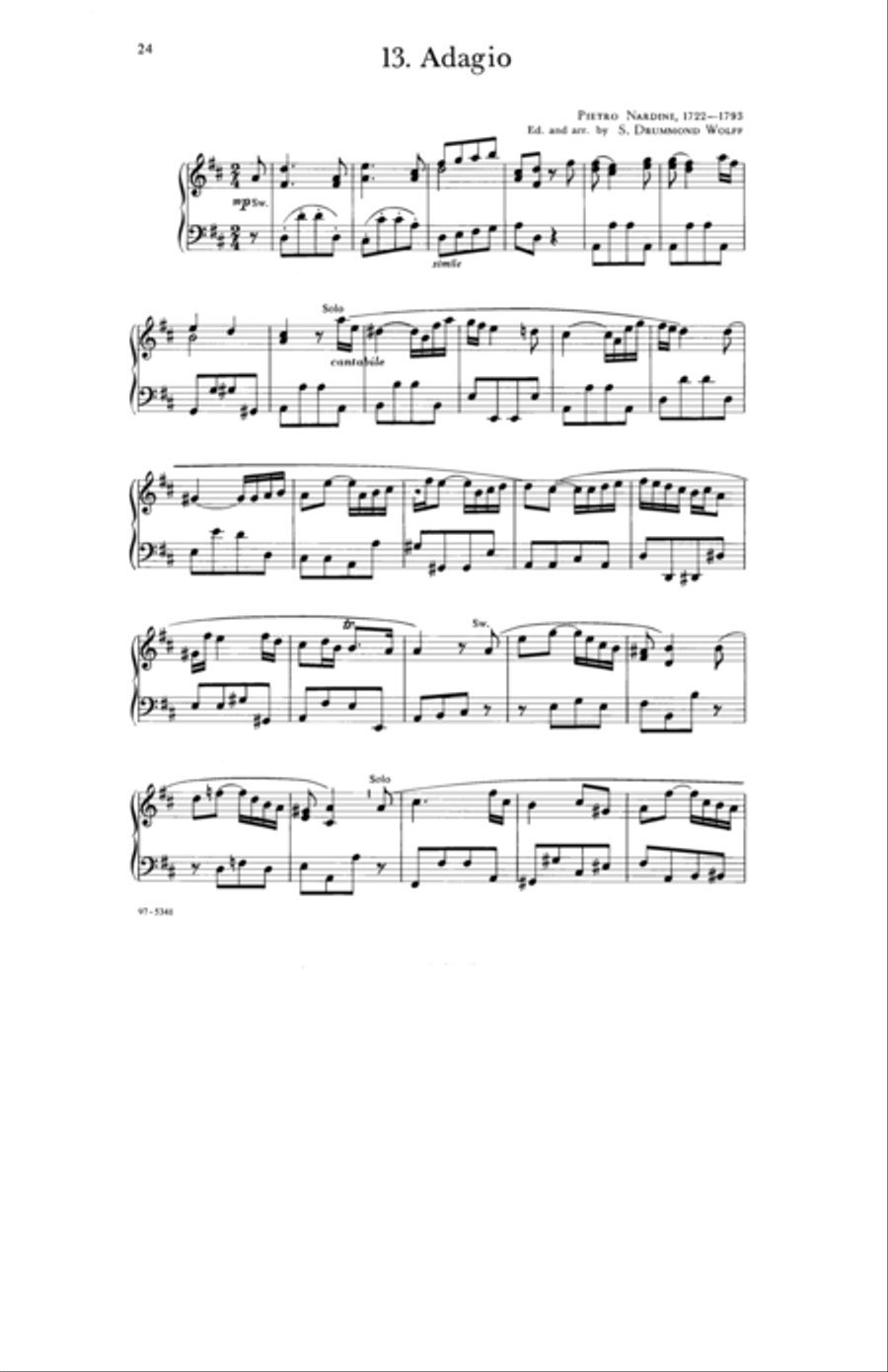 Baroque Music for Manuals, Vol. I Organ scores gallery preview page 10