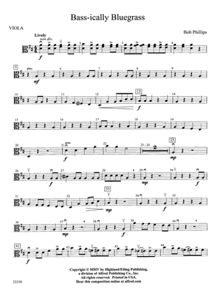 Bass-ically Bluegrass: Viola