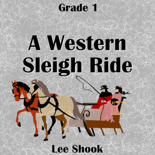 Book cover for A Western Sleigh Ride
