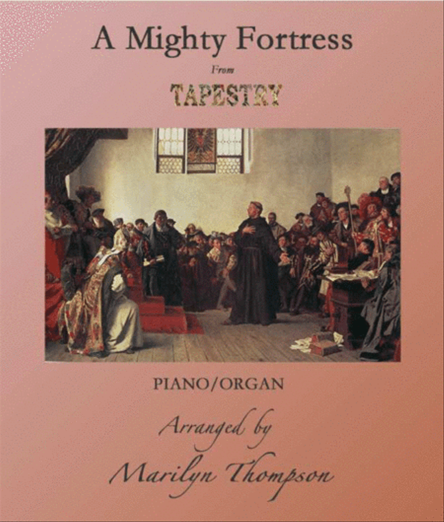 A Mighty Fortress--Piano/Organ.pdf Piano scores gallery preview page 1