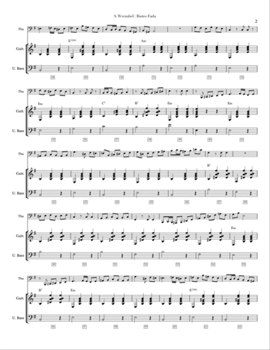 Bistro Fada Tuba scores gallery preview page 2