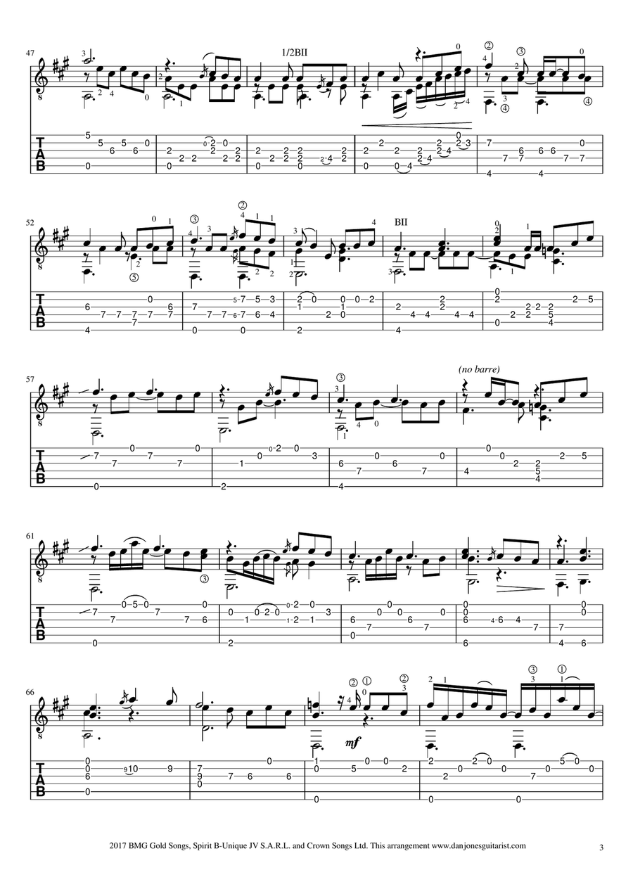 You Are The Reason Acoustic Guitar scores gallery preview page 3