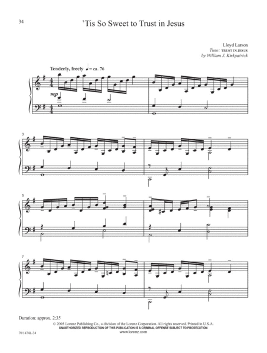 Gospel Legacy Gospel Legacy Piano Solo scores gallery preview page 20