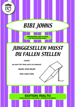 Book cover for Junggesellen musst du Fallen stellen