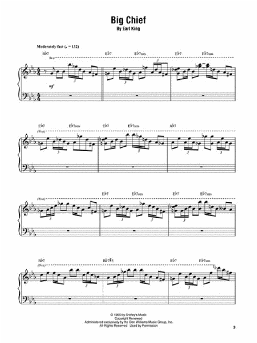 Blues Piano Legends Piano scores gallery preview page 3