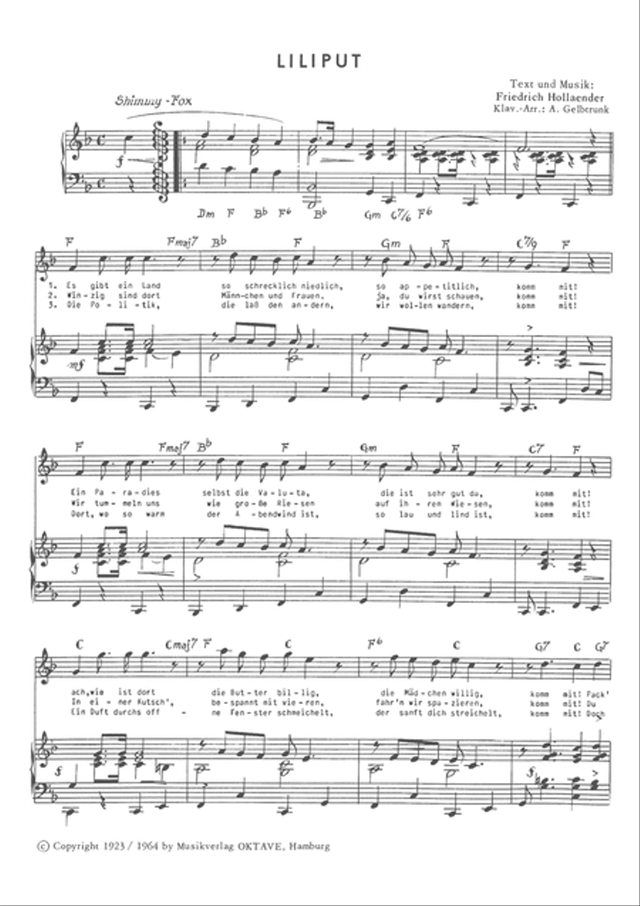 Liliput Liliput Voice scores gallery preview page 3