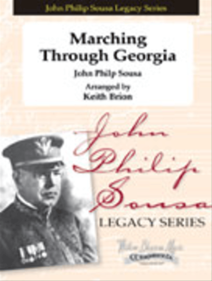 Marching Through Georgia Concert Band scores gallery preview page 1
