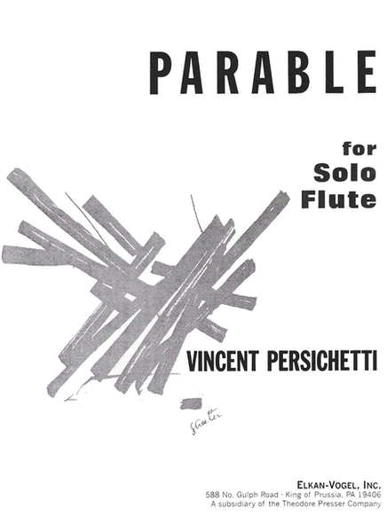 Parable For Solo Flute