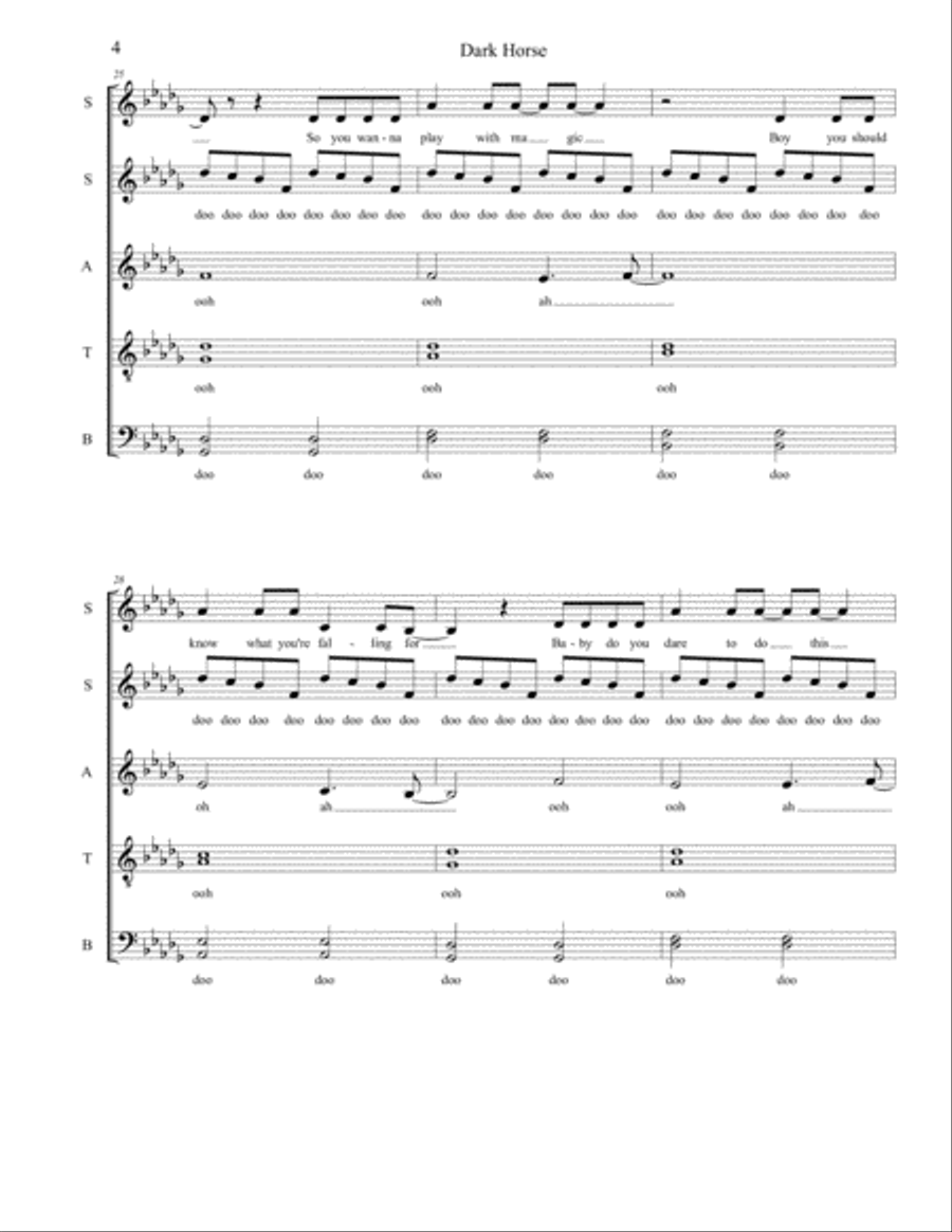 Dark Horse Dark Horse Small Ensemble scores gallery preview page 4