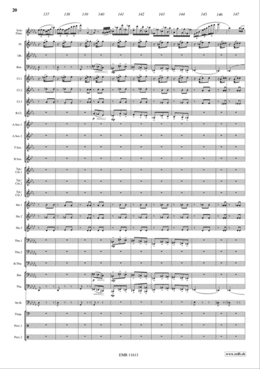 Carmen Fantasy Carmen Fantasy Concert Band scores gallery preview page 21