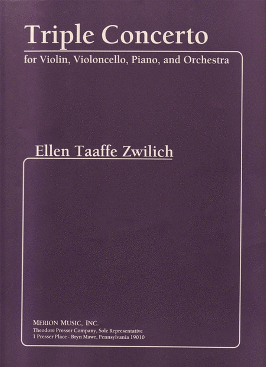 Triple Concerto Orchestra scores gallery preview page 1