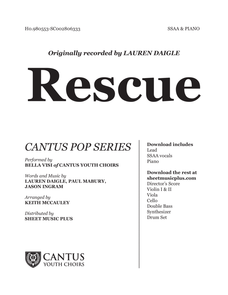 Rescue SA scores gallery preview page 1