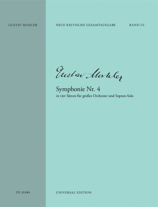 Book cover for Symphonie Nr. 4