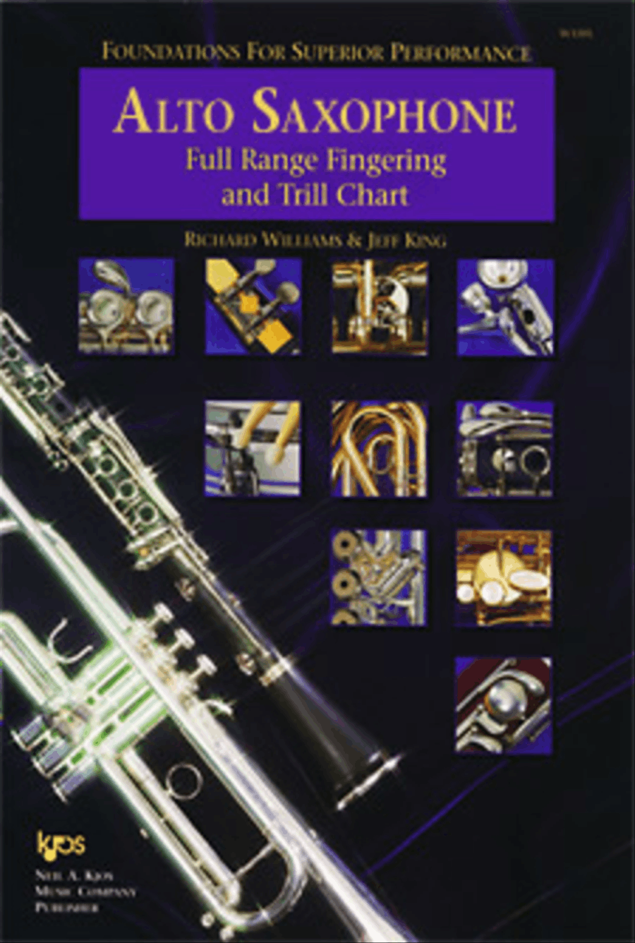 Foundations For Superior Performance Full Range Fingering and Trill Chart-Alto Saxophone Alto Saxophone scores gallery preview page 1