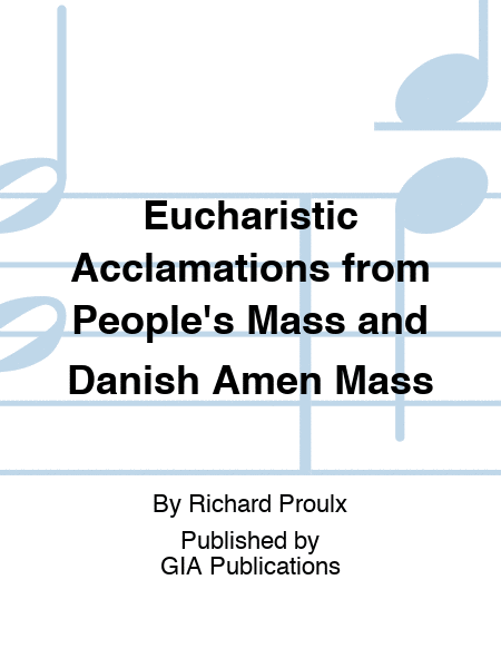 Eucharistic Acclamations from People