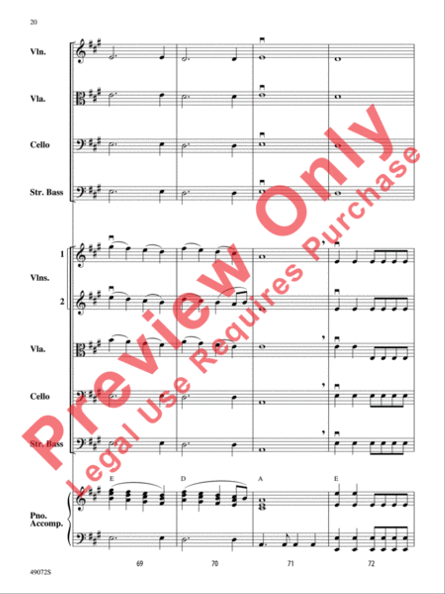 Arizona Sun String Orchestra scores gallery preview page 21