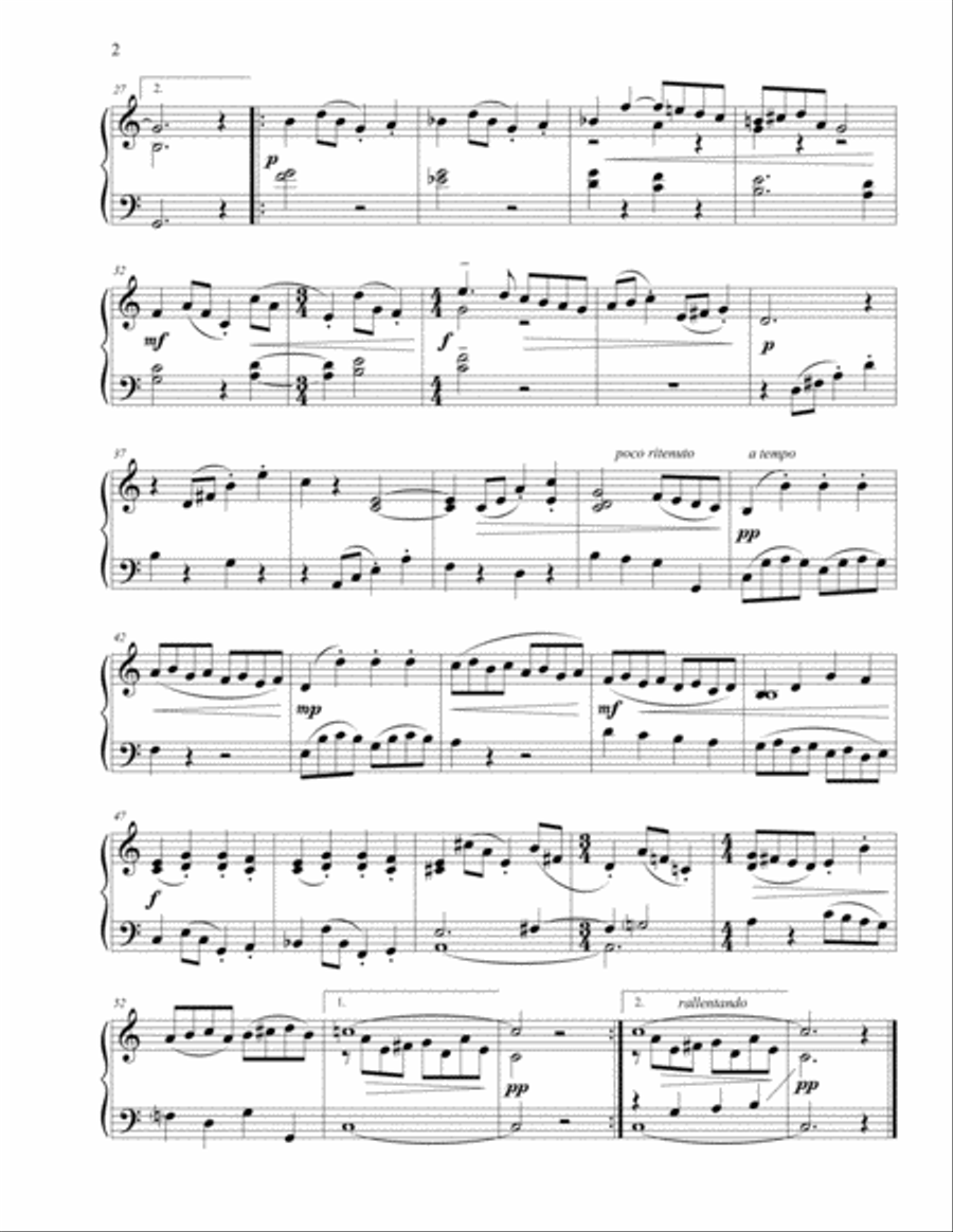 Six Sonatinas for Piano or Clavichord Piano Solo scores gallery preview page 4