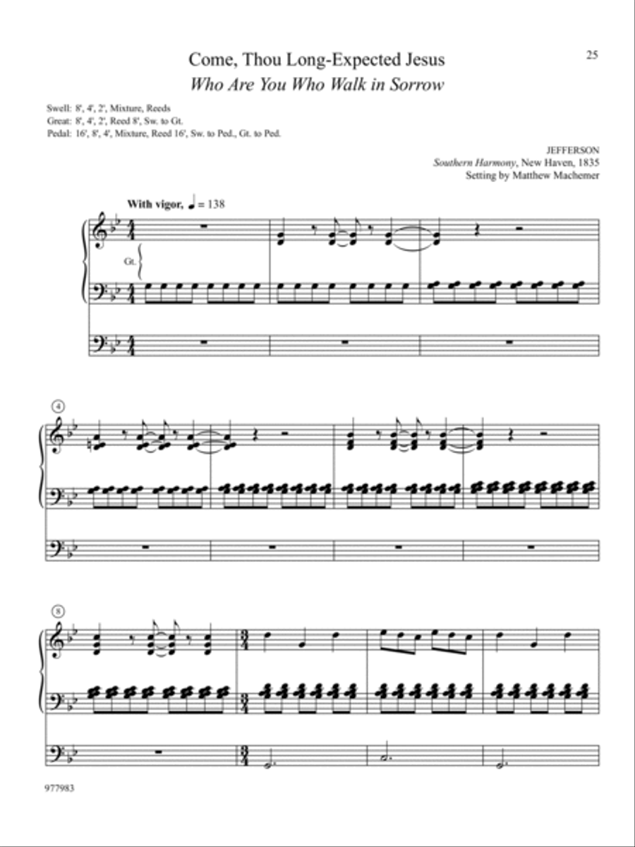 Bursts of Acclamation: Eight Organ Preludes for the Church Year Organ scores gallery preview page 7