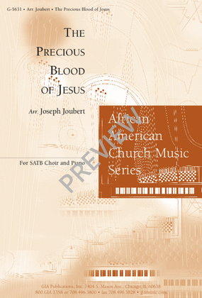 Book cover for The Precious Blood of Jesus